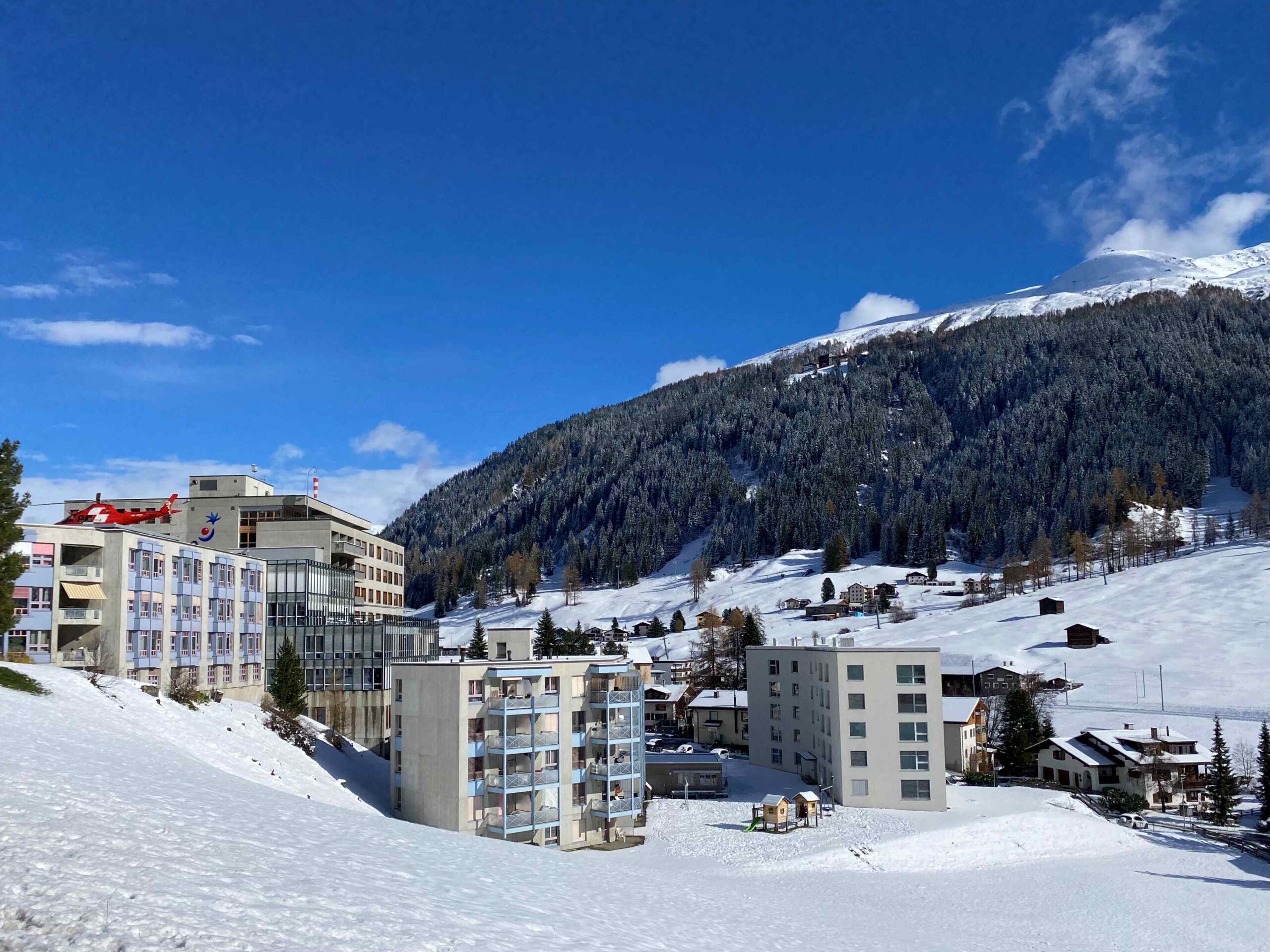 Spital Davos, Winter